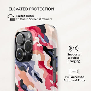 Blush Camo - iPhone Slim