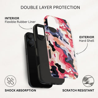 Blush Camo - iPhone Tough
