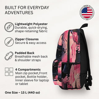 Blush Waves - Backpack