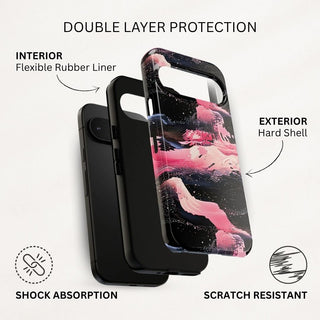 Blush Waves - Pixel Tough