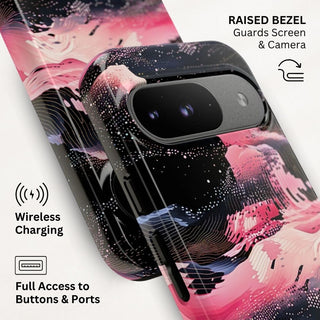 Blush Waves - Pixel Tough