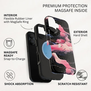 Blush Waves - iPhone MagSafe