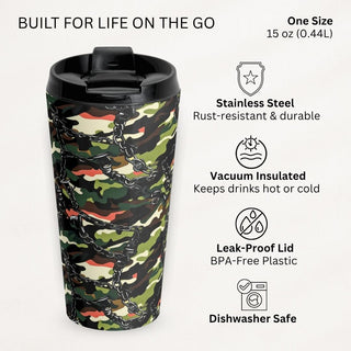 Bound in Camo - Travel Mug