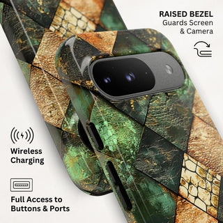 Bronze Weave - Pixel Tough