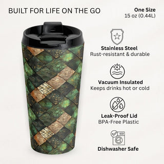 Bronze Weave - Travel Mug