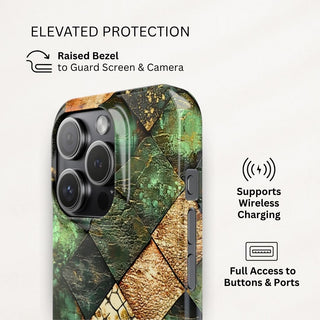 Bronze Weave - iPhone Tough