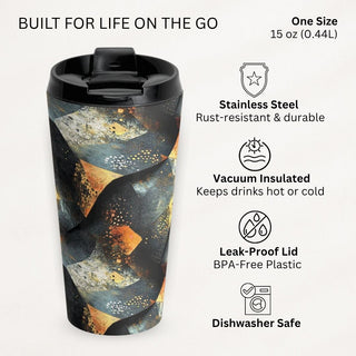 Burnt Shards - Travel Mug