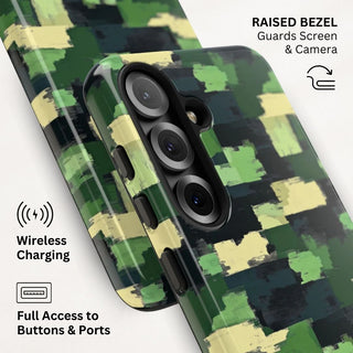 Camo Blocks - Galaxy Tough