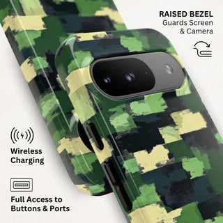 Camo Blocks - Pixel Tough