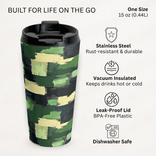 Camo Blocks - Travel Mug