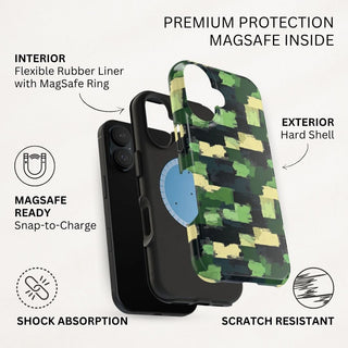 Camo Blocks - iPhone MagSafe
