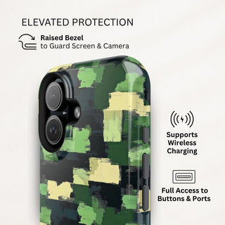 Camo Blocks - iPhone MagSafe