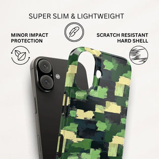 Camo Blocks - iPhone Slim