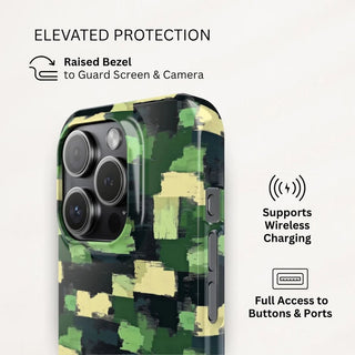 Camo Blocks - iPhone Slim