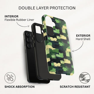 Camo Blocks - Galaxy Tough