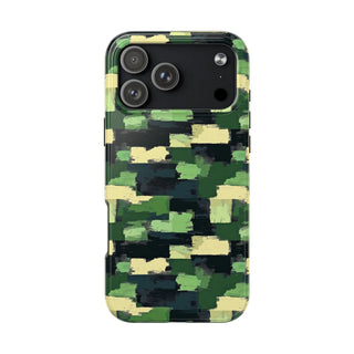 Camo Blocks - iPhone Tough