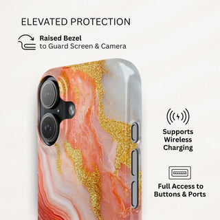 Coral Luster - iPhone Slim