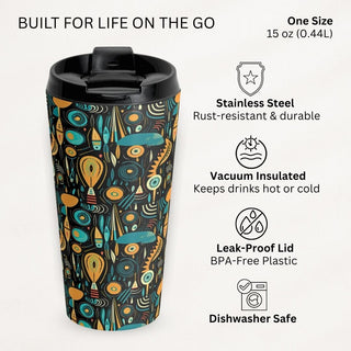 Cosmic Flow - Travel Mug