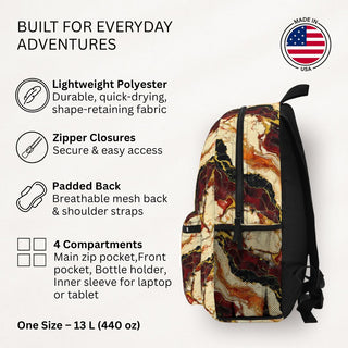 Crimson Inferno - Backpack