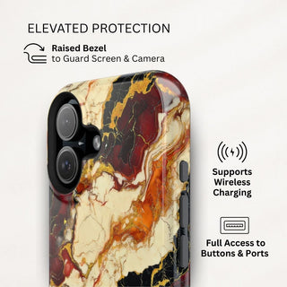 Crimson Inferno - iPhone Tough