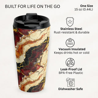 Crimson Inferno - Travel Mug