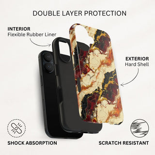 Crimson Inferno - iPhone Tough