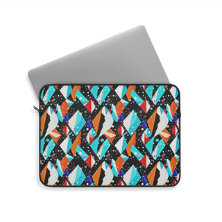 Cyan Crystal - Laptop Sleeve