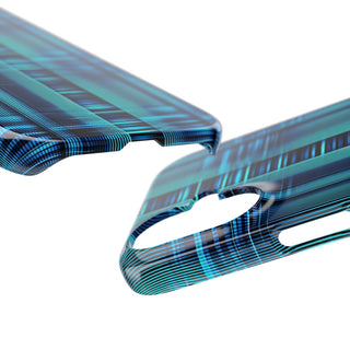 Cyber Striped Symphony - iPhone Slim