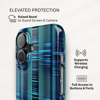Cyber Striped Symphony - iPhone Slim