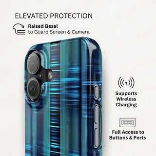 Cyber Striped Symphony - iPhone Slim