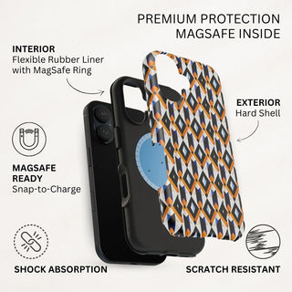 Dynamic Diamonds - iPhone MagSafe