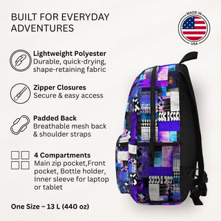 Electric Patchwork - Backpack