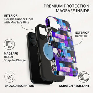 Electric Patchwork - iPhone MagSafe