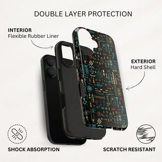 Electric Symbols - iPhone Tough