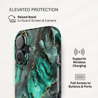 Emerald Abyss - iPhone Slim