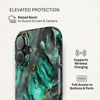 Emerald Abyss - iPhone Slim