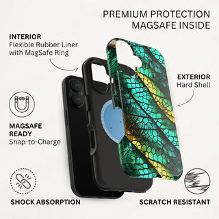 Emerald Scales - iPhone MagSafe