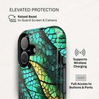 Emerald Scales - iPhone MagSafe