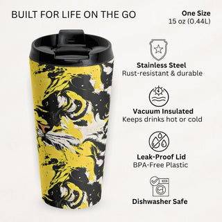 Fierce Stripes - Travel Mug