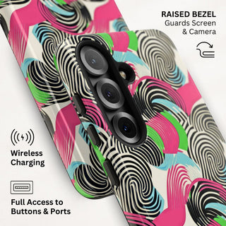 Flowing Stripes - Galaxy Tough