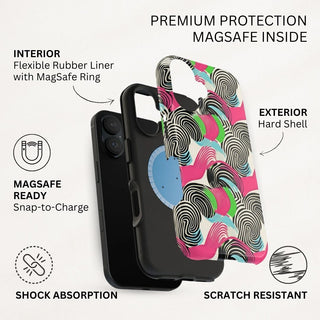 Flowing Stripes - iPhone MagSafe