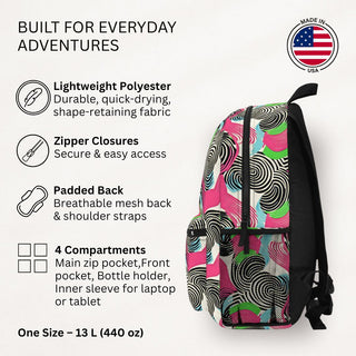 Flowing Stripes - Backpack