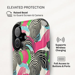 Flowing Stripes - iPhone Tough