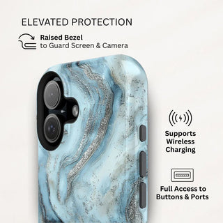 Frosted Silver - iPhone MagSafe