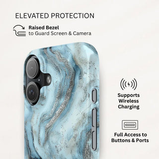 Frosted Silver - iPhone Slim