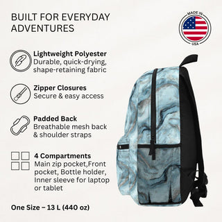 Frosted Silver - Backpack