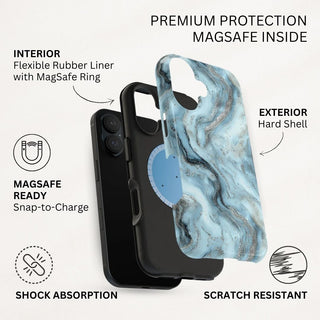 Frosted Silver - iPhone MagSafe