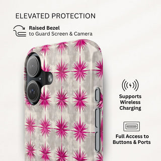 Fuchsia Burst - iPhone Slim