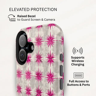 Fuchsia Burst - iPhone MagSafe