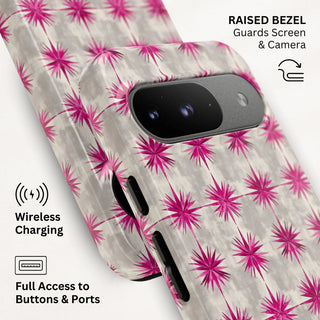 Fuchsia Burst - Pixel Tough